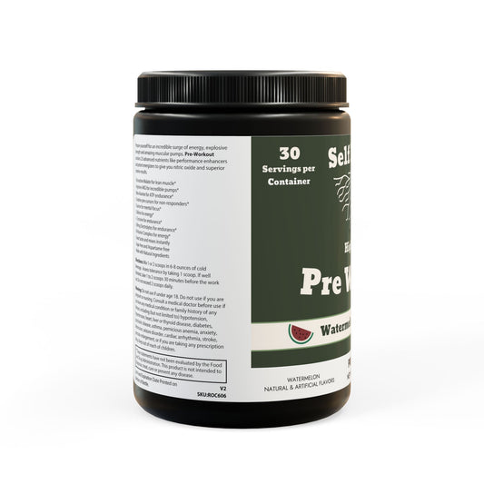 Pre-Workout Supplement, Watermelon (300g, 10.58oz)