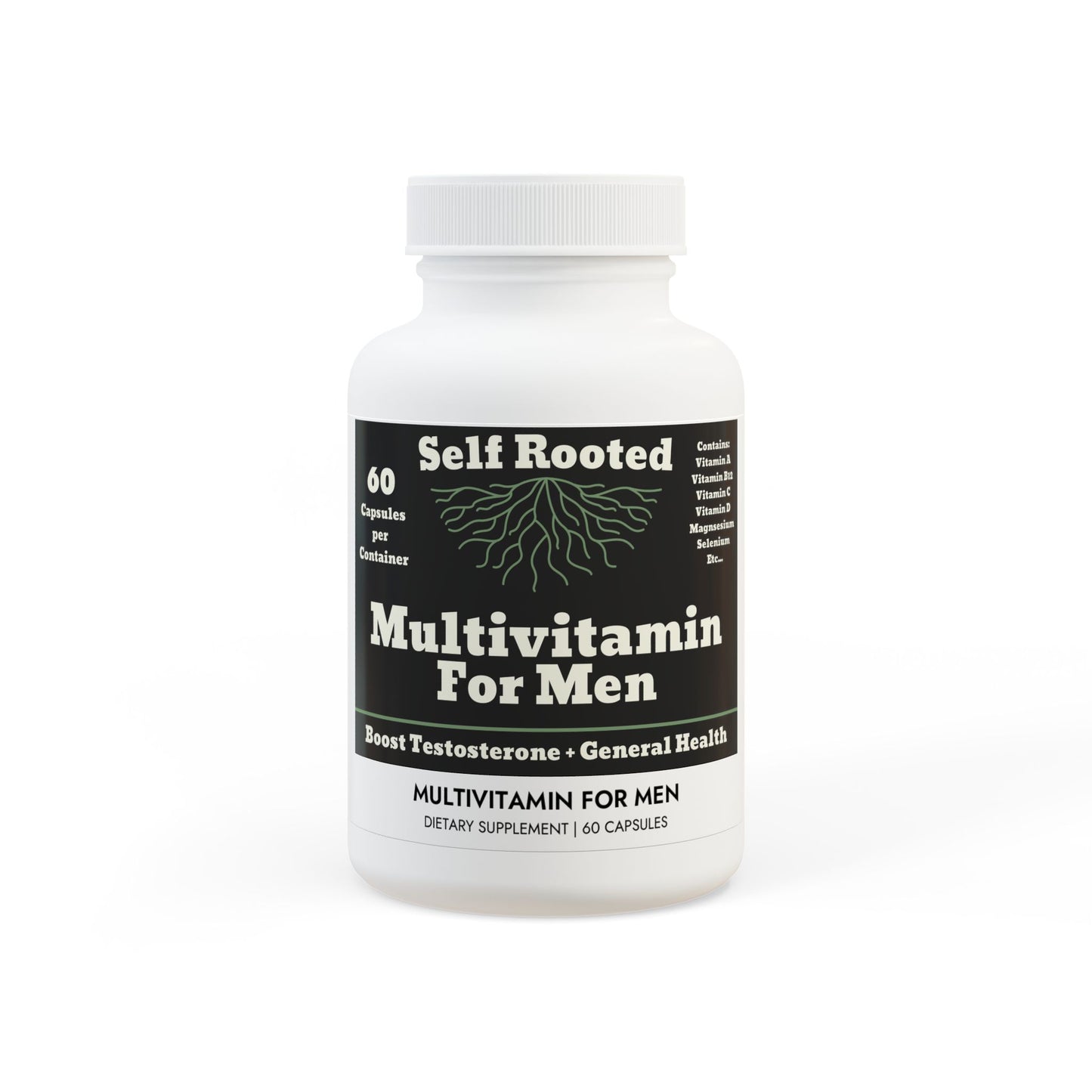 Multivitamin for Men Supplement (60 Capsules)