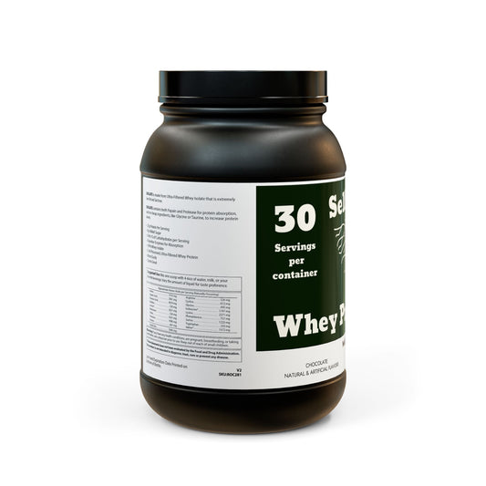 Whey Isolate Protein Supplement (907g, 2lb)